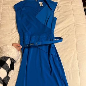 cache blue dress